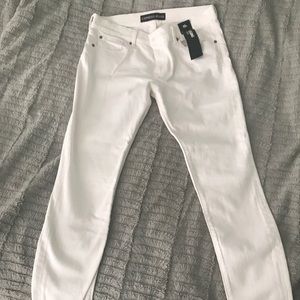 Express White Jean Leggings